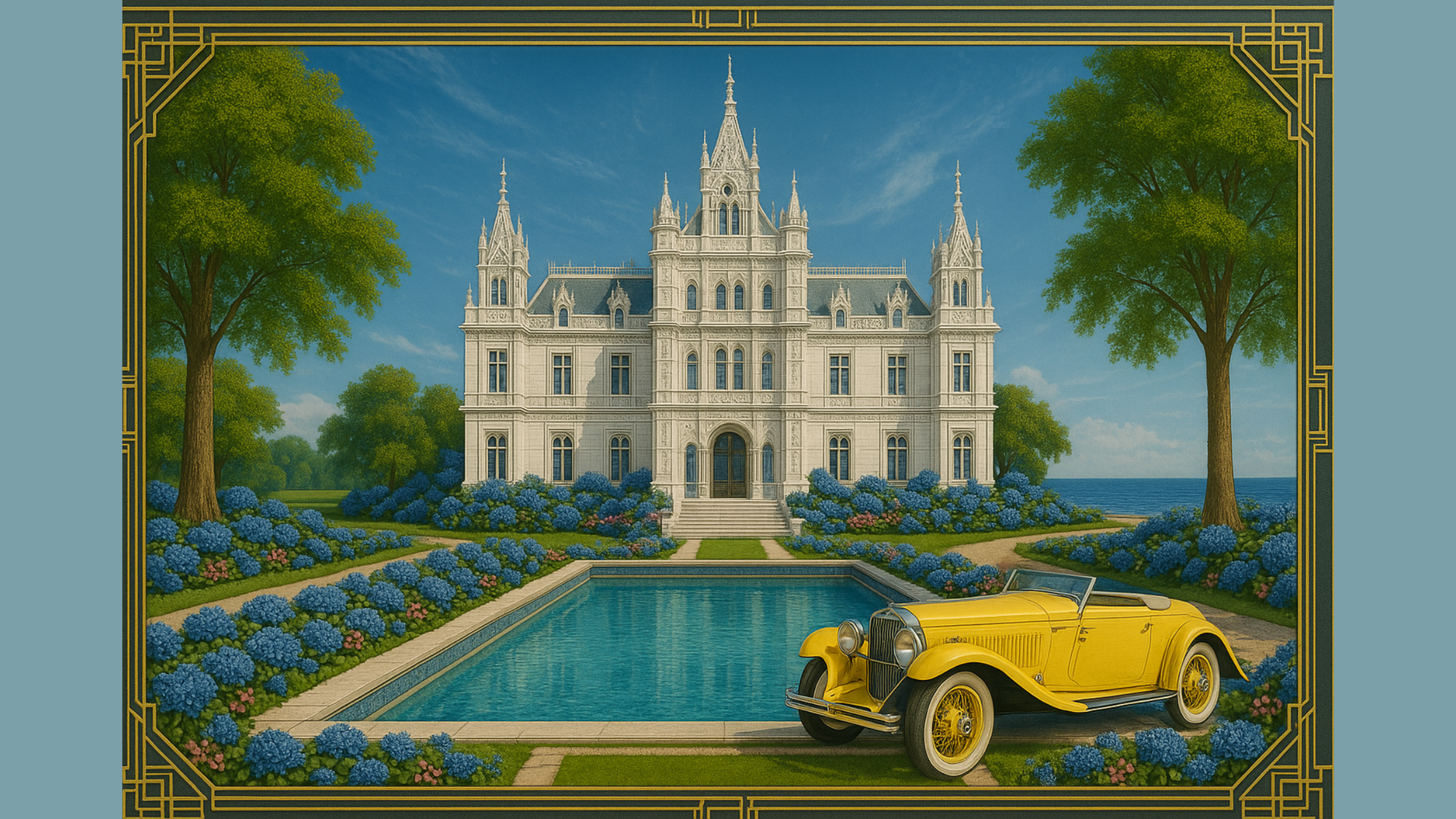 A Gatsby Summer Candle Collection