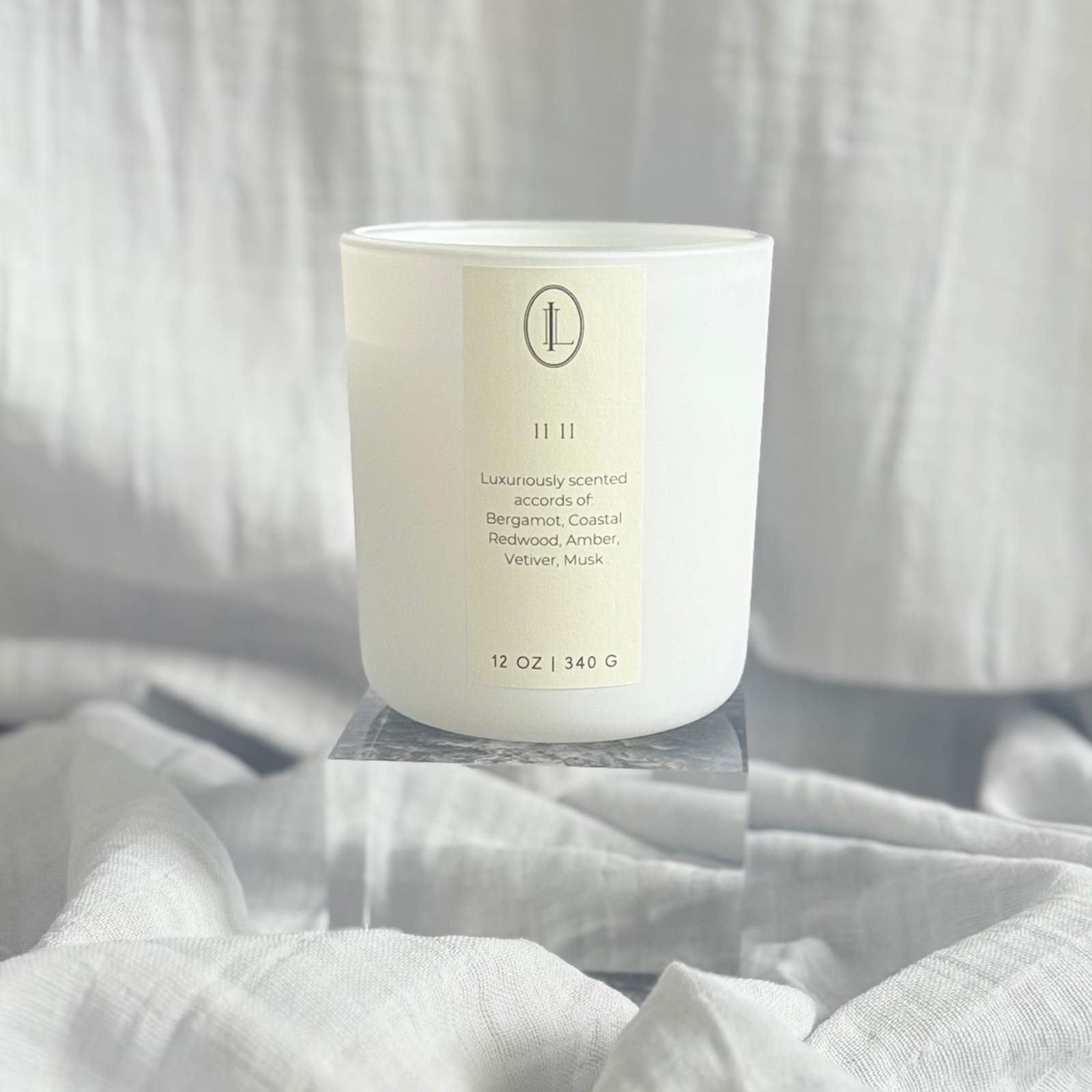 11 11 Wood Wick Candle 12 oz