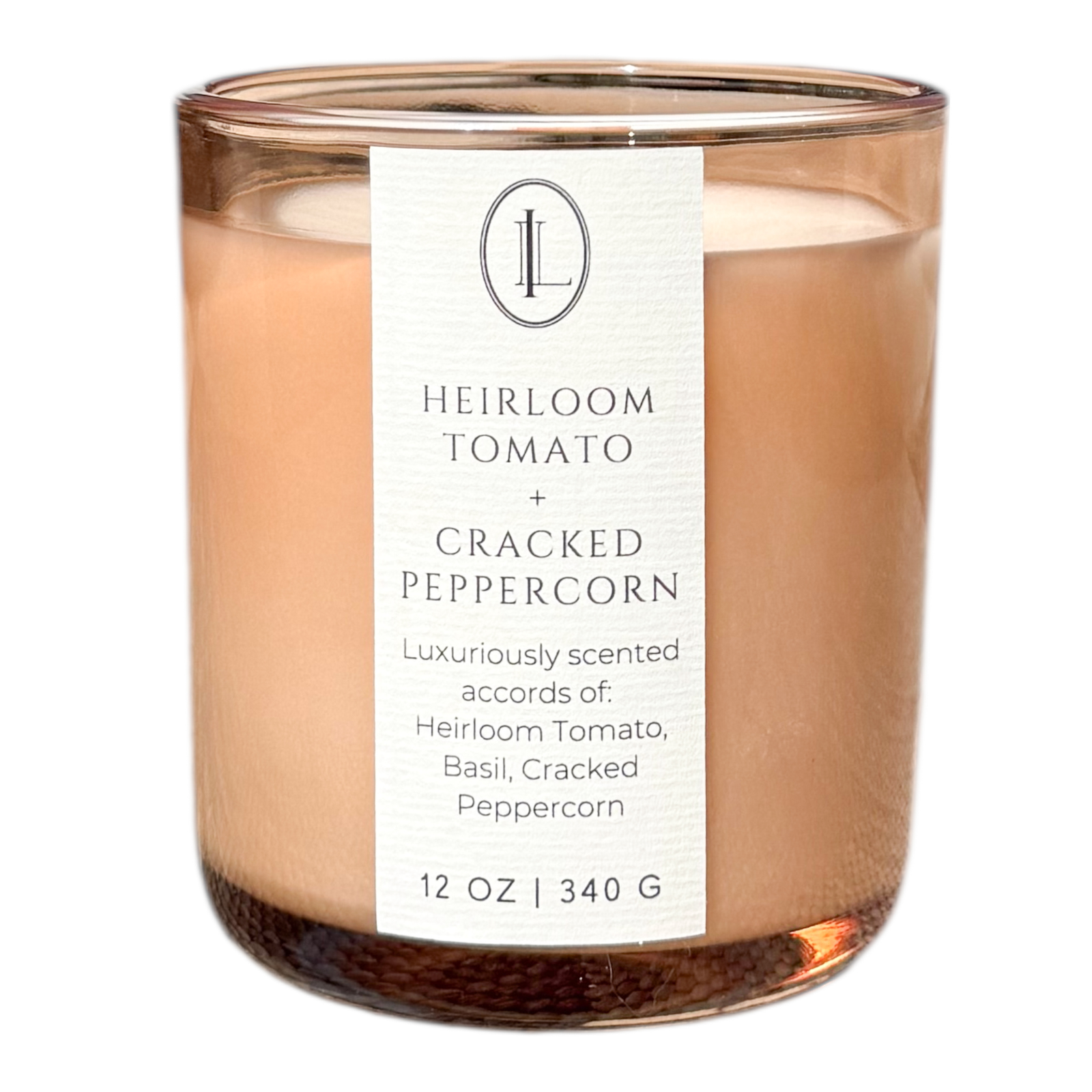 Heirloom Tomato + Cracked Peppercorn 12 oz Candle