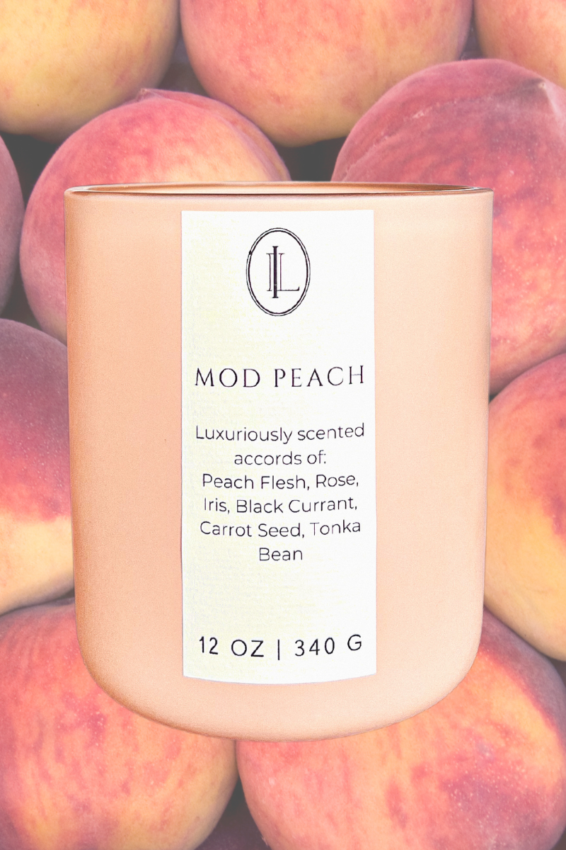 Mod Peach 12 oz Candle