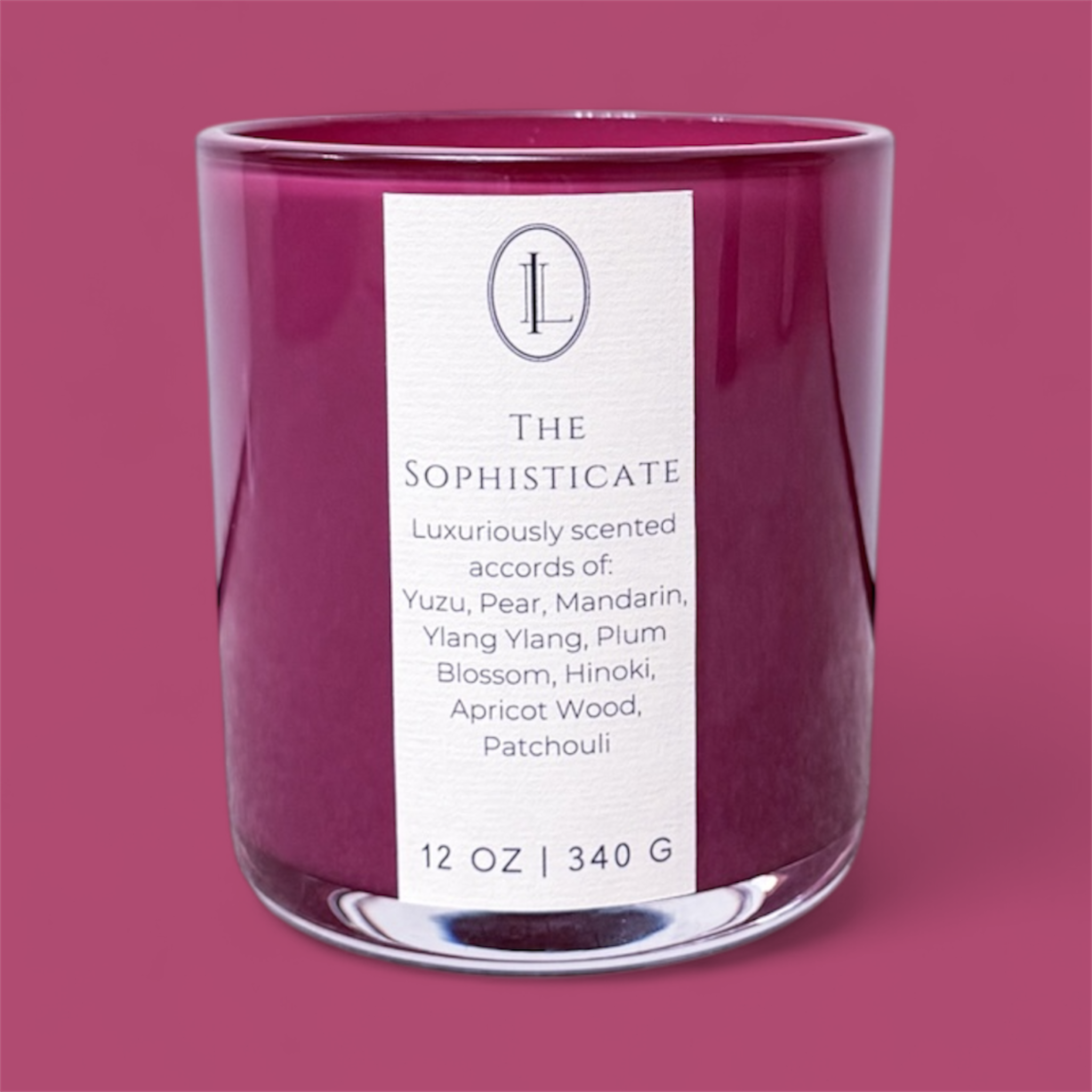 Sophisticate | Luxury Wood Wick Candle | Luxe Intuition - Luxe