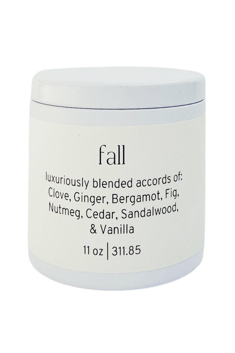 Fall - A Warm And Cozy Seasonal Blended Candle