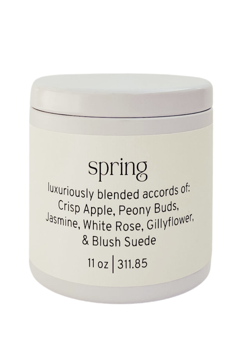 Spring - A Fresh Floral Scented Candle