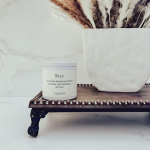 Three - A Spa-Like Herbal Scented Candle
