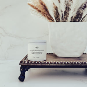 Two - A Clean & Sophisticated Scented Candle | 11 oz
